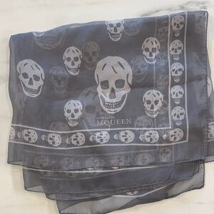 Alexander McQueen Skull Scarf